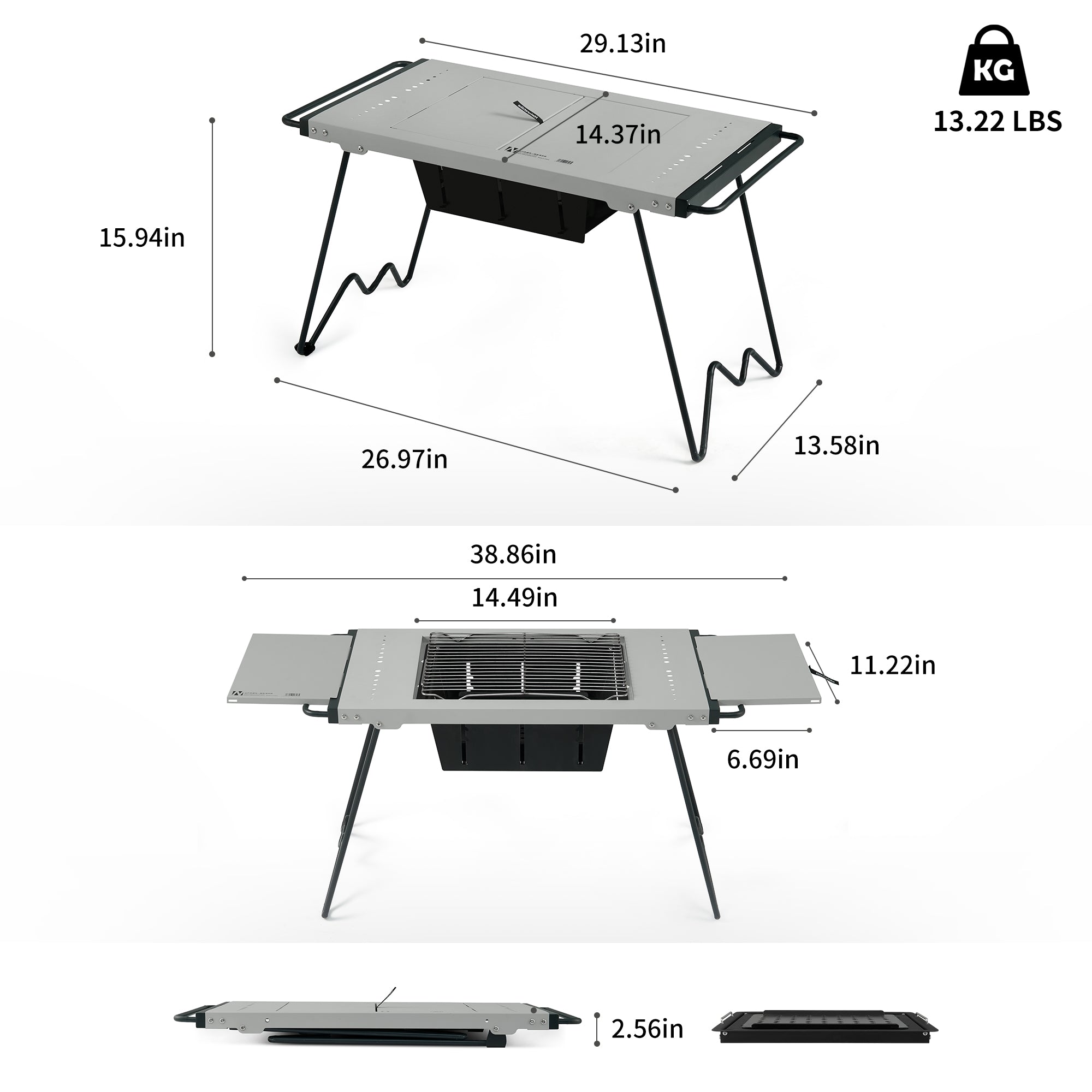 Naturehike Heavy Duty Multifunctional Travel BBQ Table