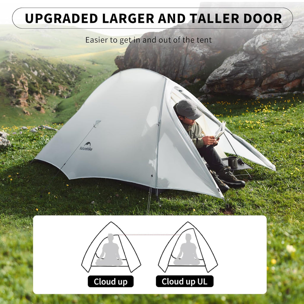 Naturehike Cloud Up™ UL 2-Person Ultralight Backpacking Tent (2026)