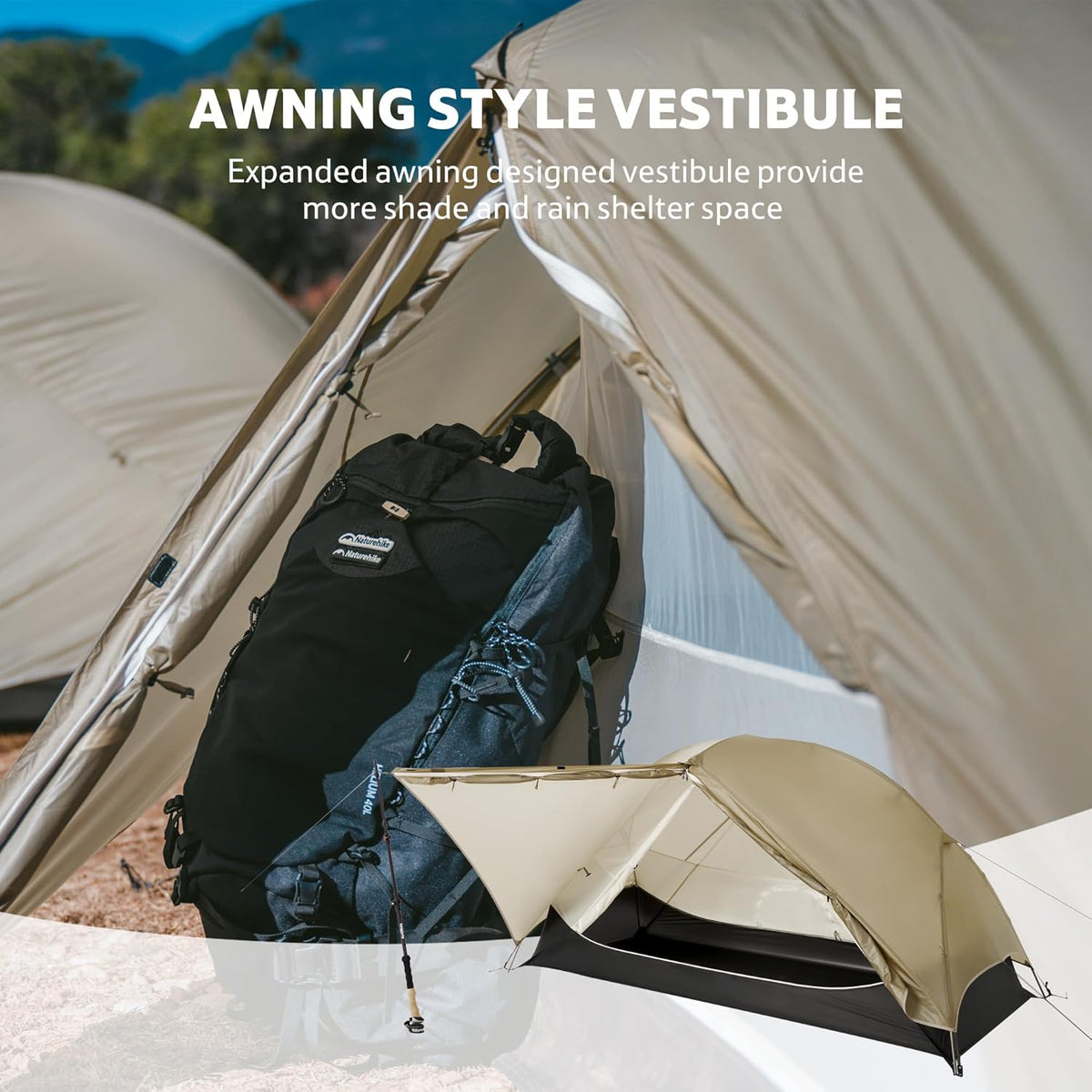 Mongar™ UL 1-Person Ultralight Backpacking Tent