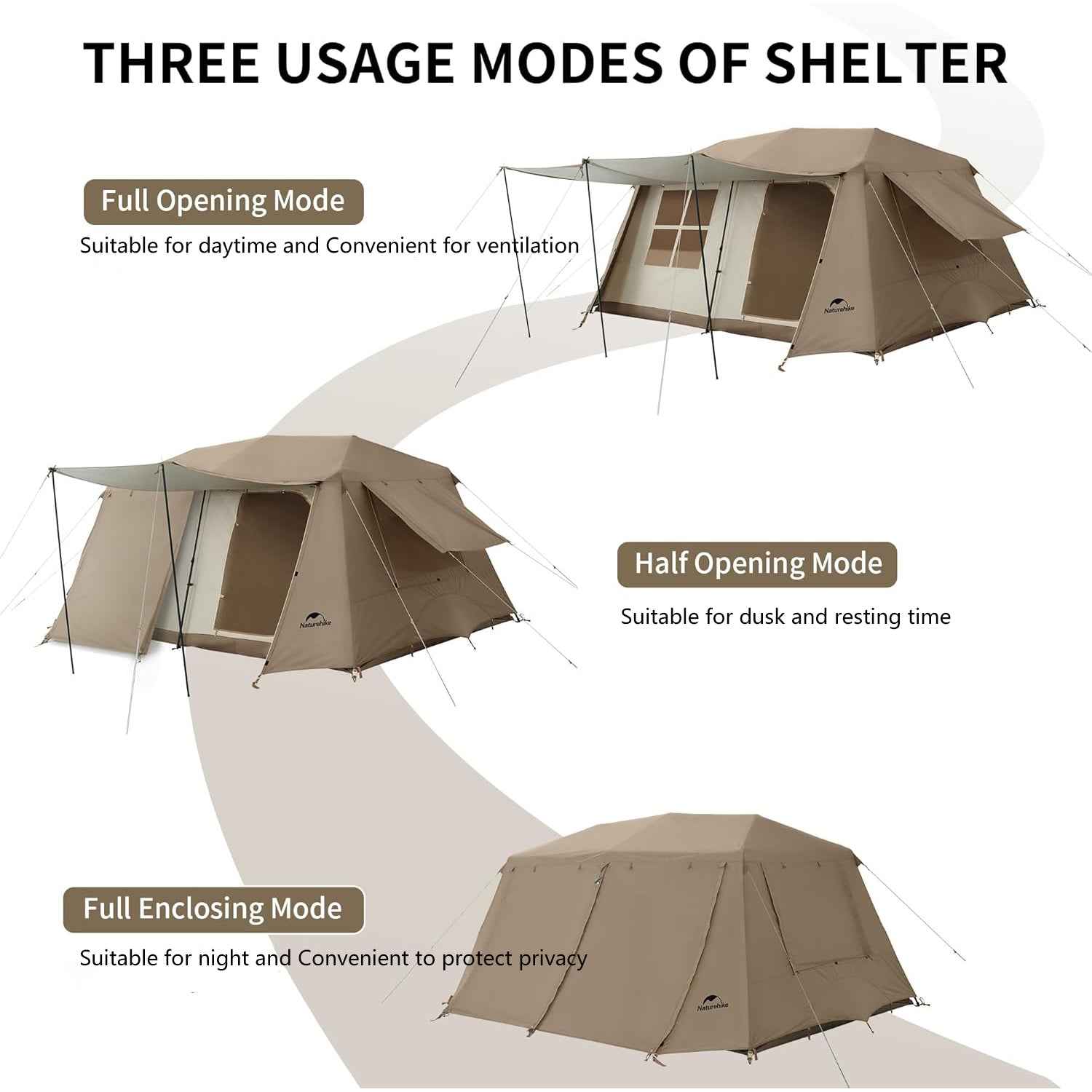 Village™ 13 6-Person Instant Cabin Tent